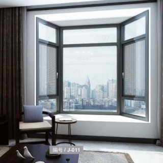 <b>金瑞亞M122鋁木復(fù)合金鋼網(wǎng)平開窗</b>